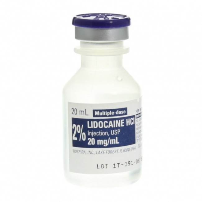 Lidocaine 2  20Ml Mdv 25Bx