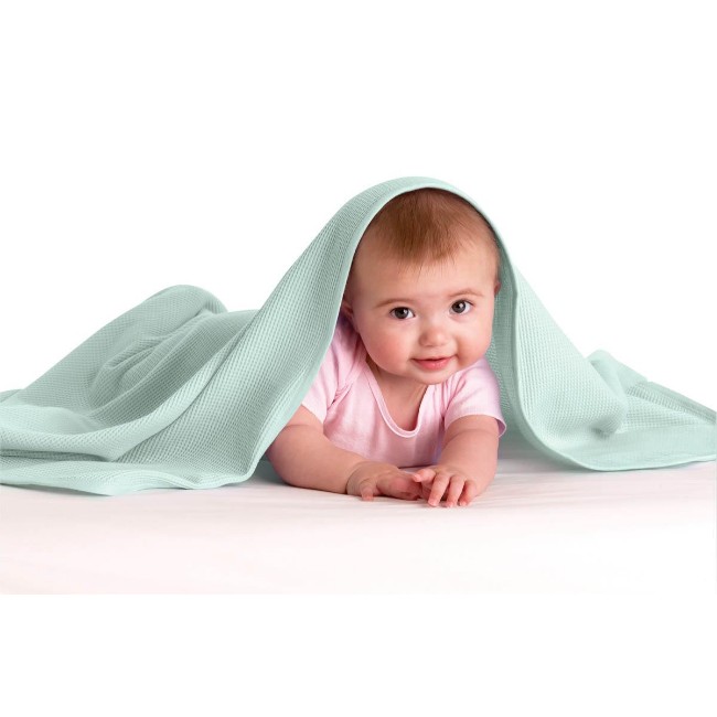 Blanket  Baby  Mint  30X40  36Ea Cs
