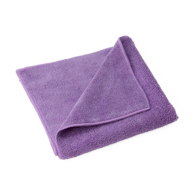Cloth  Microfiber  Cleaning  Purple  16X16