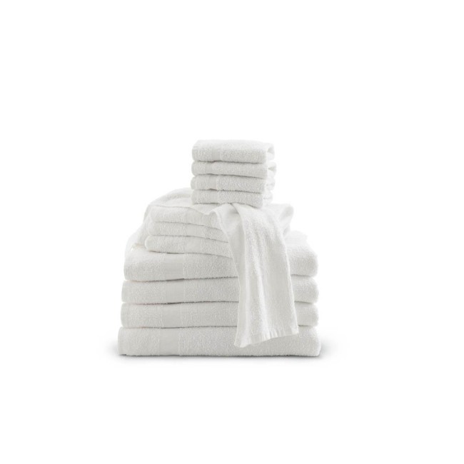 Towel  Bath  White  20X40  5Lb Dz  Ctn