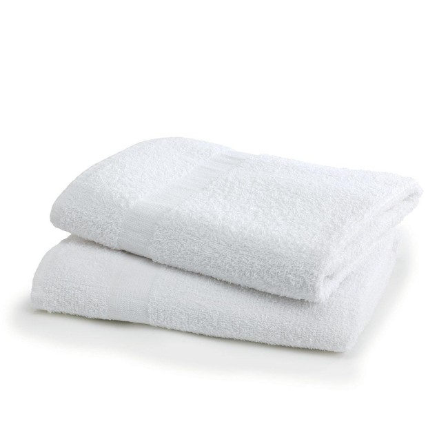 Towel  Bath  Whi  20X40  5 5Lb Dz  Blend  10Dz
