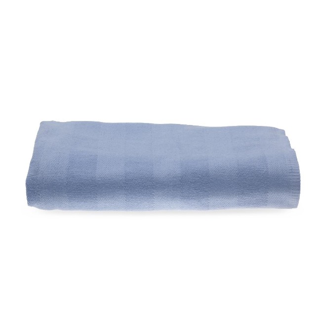 Blanket  Spread  Herringbne  70X108  Wed Blu