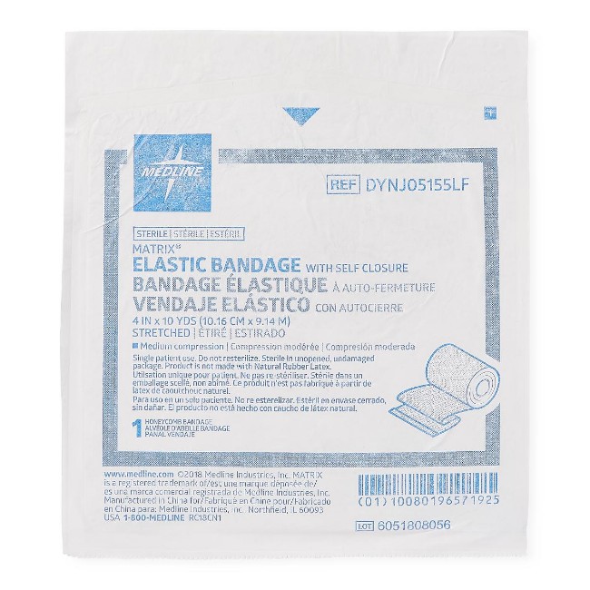 Bandage  Elastic  Matrix  Strl  4X10yd  Lf