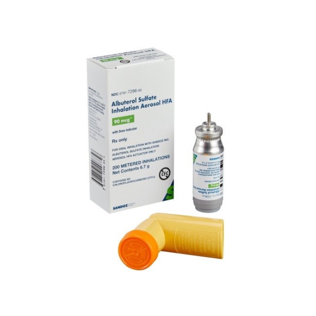 Albuterol Sulf Hfa 90 Mcg Inh Aer 6 7 Gm