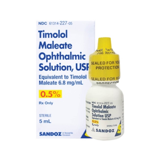 Timolol Maleate 0 5  Drop 5Ml