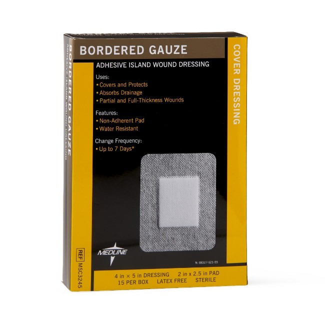 Gauze  Border  4X5  2X2 5Pad  Sterile