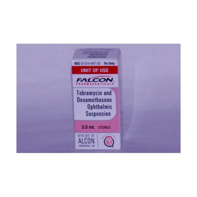 Tobramycin Dex O S 2 5Ml Ea