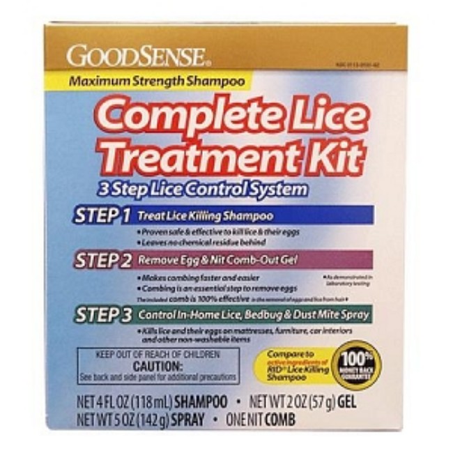 Complete Lice Treatment 3Pc Kit