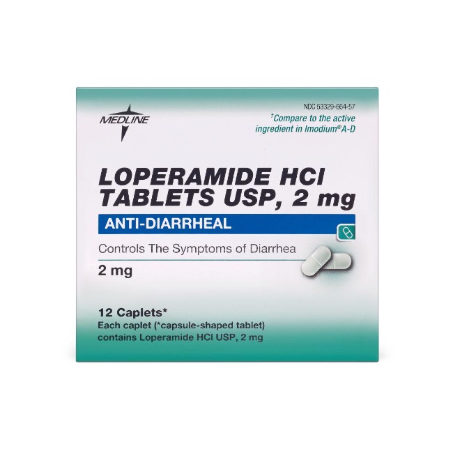 Loperamide Hcl 2Mg Caplet 12 Bx