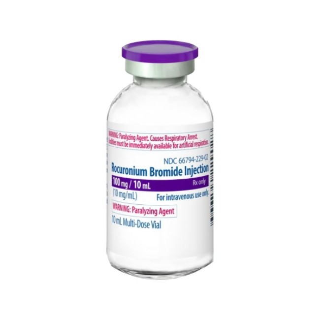 Rocuronium Bromide Mdv 10Mg Ml 10Ml