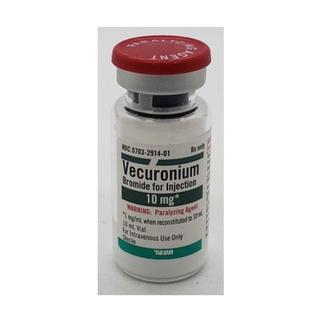 Vecuronium Mdv 10Mg 10Ml