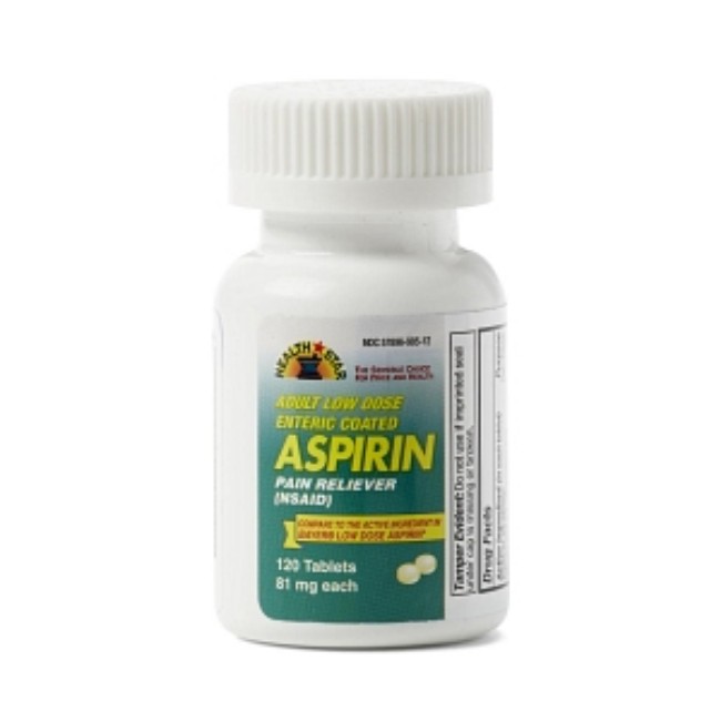 Aspirin 81Mg Ec Tab 120 Bt