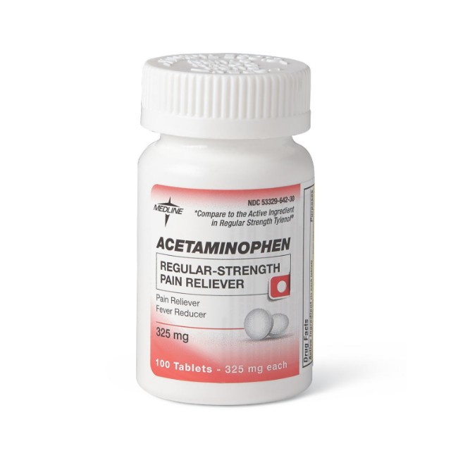 Acetaminophen 325Mg Tab 100 Bt