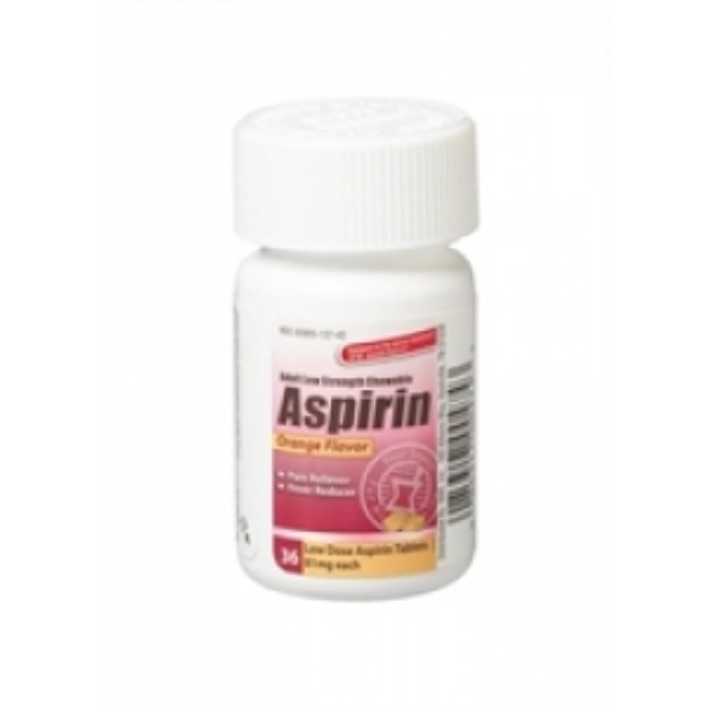 Aspirin 81Mg Chew Orange 36 Bt 24Bt Cs