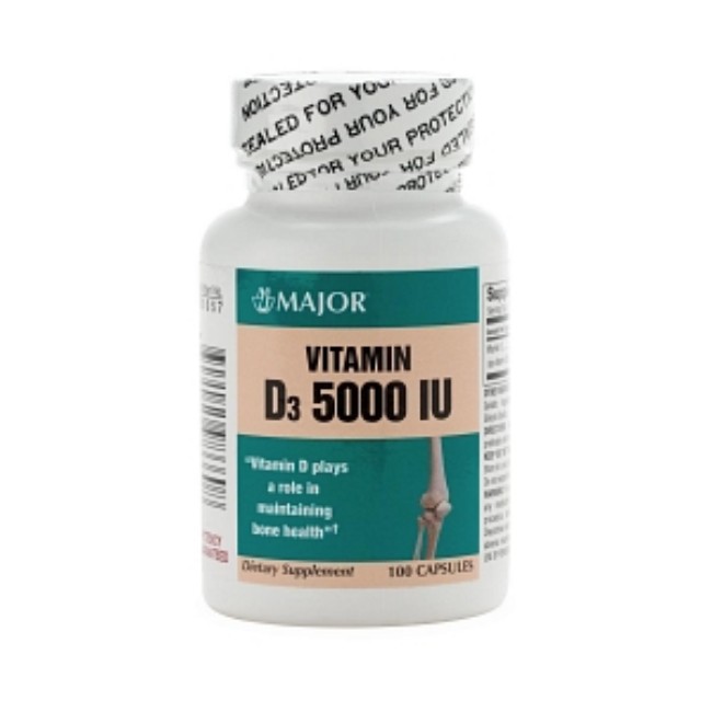 Vitamin D 3 5000 Iu Cap 100