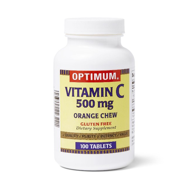 Vitamin C 500Mg Chew Tab Orange 100 Bt