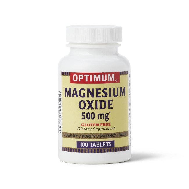 Magnesium Oxide 500Mg Tab 100 Bt