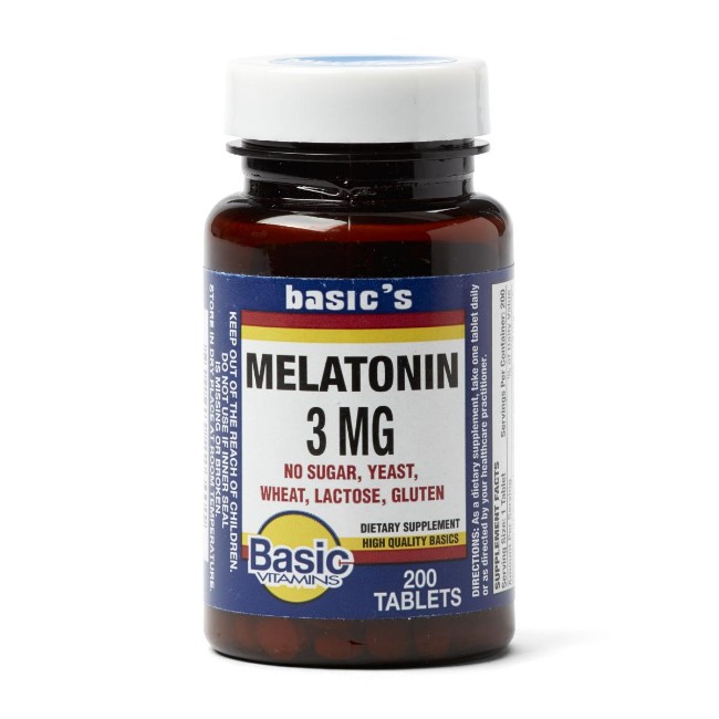 Melatonin 3Mg Tablet 200 Bt
