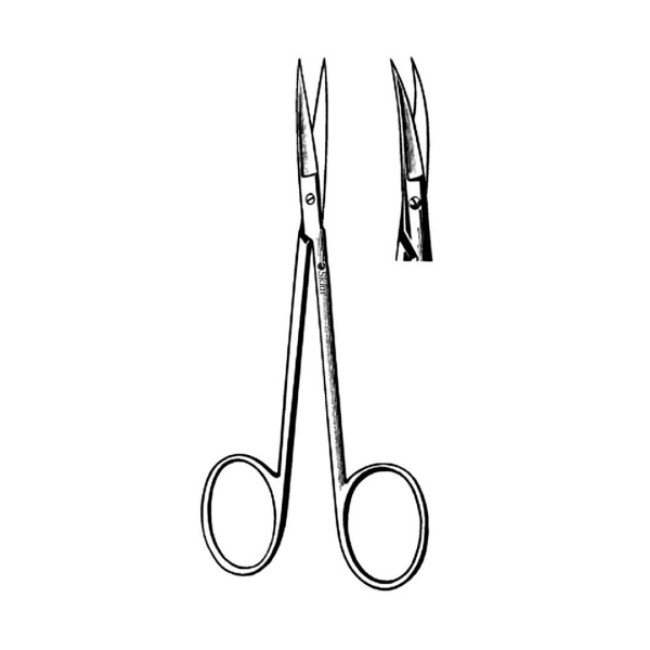 Scissors  Iris Scissors   Curved   Sharp Sharp   4 5 