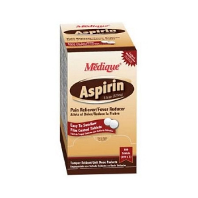 Aspirin 2X325mg Ud Tab 100Ud Bx