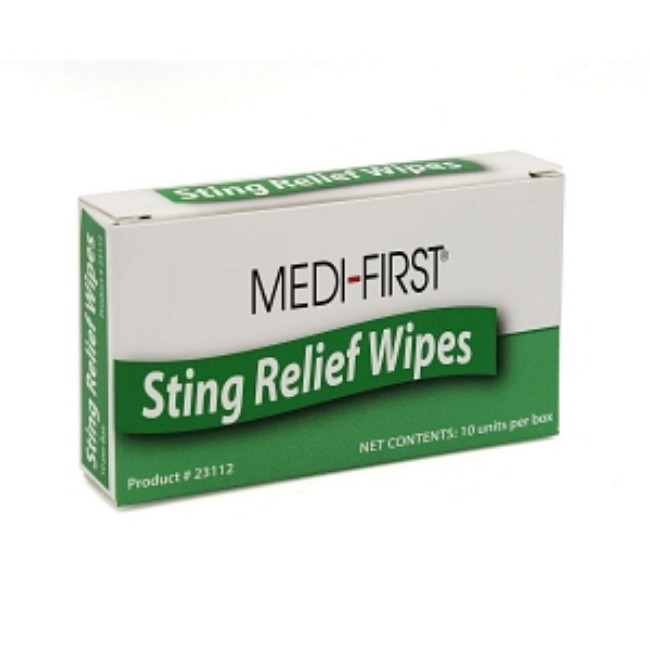 Insect Sting Relief Wipes 10 Bx