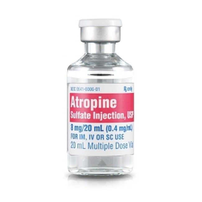 Atropine Sulf 0 4Mg Ml Mdv 20Ml