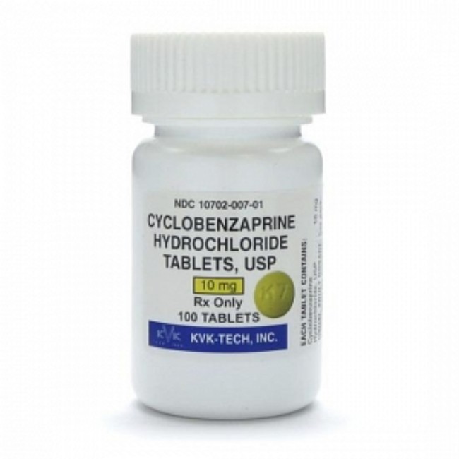 Cyclobenzaprine Hcl 10Mg Tab 100 Bt