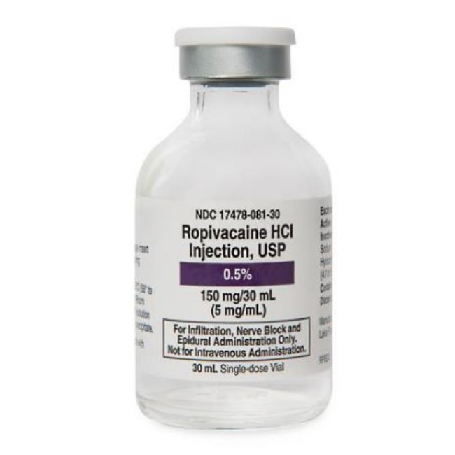 Ropivacaine Hcl 5Mg Ml Sdv 30Ml