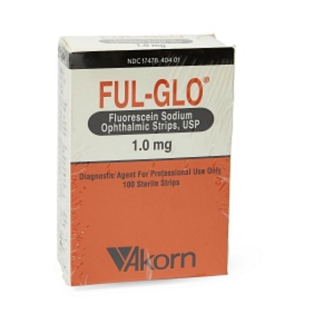 Ful Glo 1Mg Ophthalmic Strip 100 Bx
