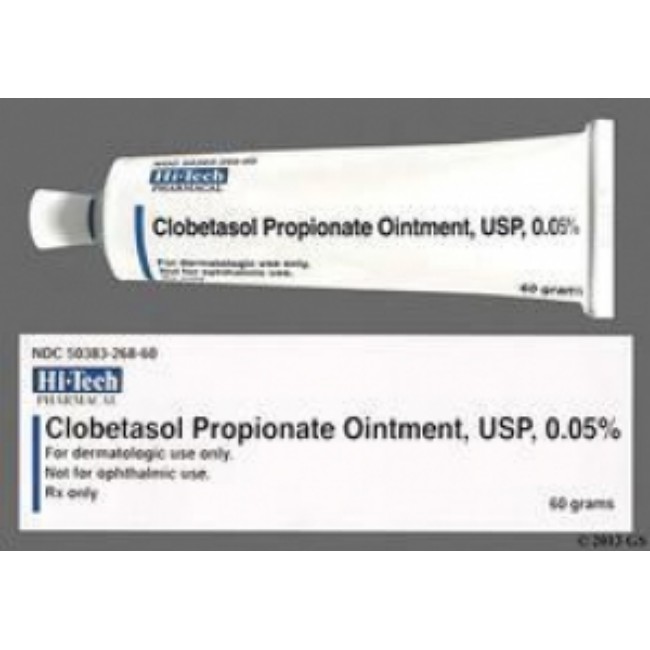 Clobetasol 0 05  Ointment 60 Gm