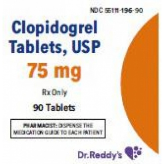 Clopidogrel 75Mg Tablet 90 Bt