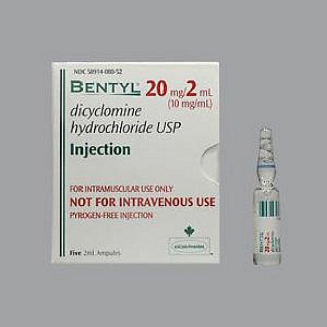 Bentyl 10 Mg Amp 5X2 Ml