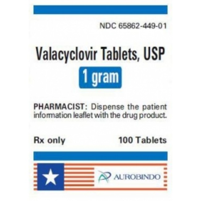 Valacyclovir 1Gm Tab 30 Bt