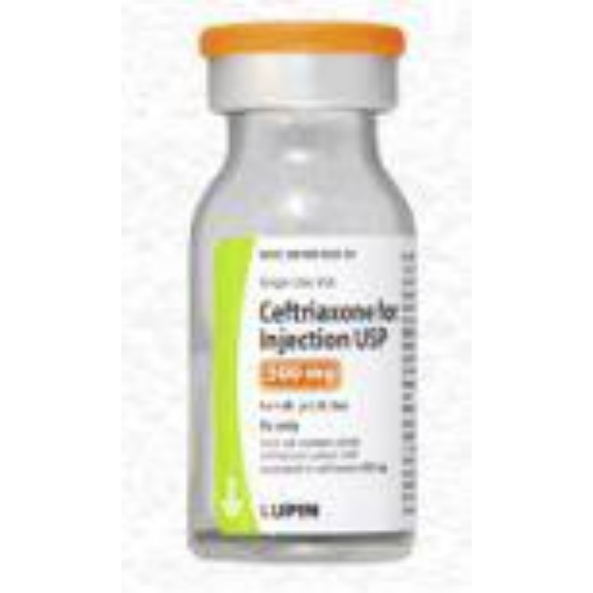 Ceftriaxone 500Mg Sdv