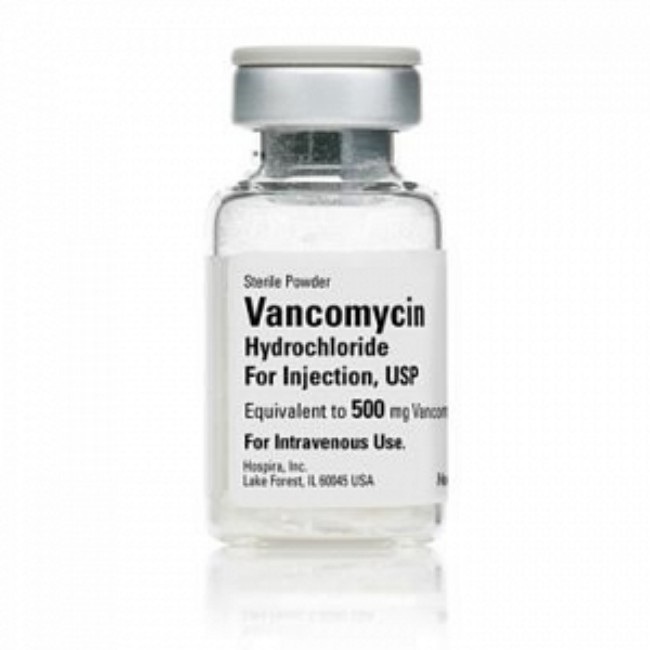 Vancomycin Hcl 500Mg Sdv 10X500mg