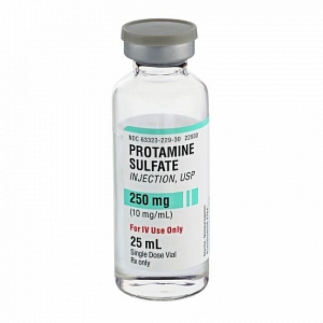 Protamine Sulfate 10Mg Ml Sdv 25Ml