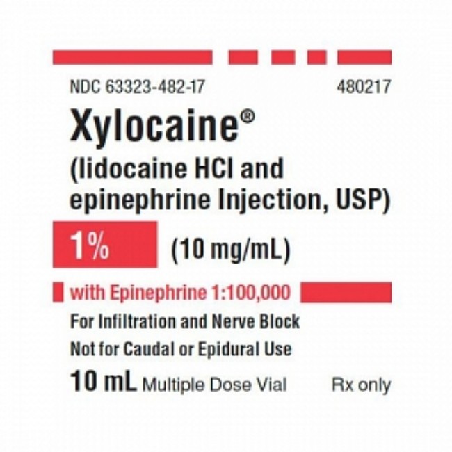 Xylocaine 1 Epi 1 100000 Mdv25x10ml
