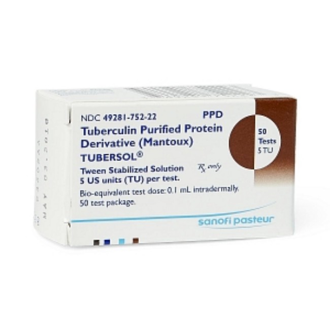 Tubersol Purified Protein Derivative 5 Tu 0 1 Ml Multi Dose Vial   50 Tests   5 Ml