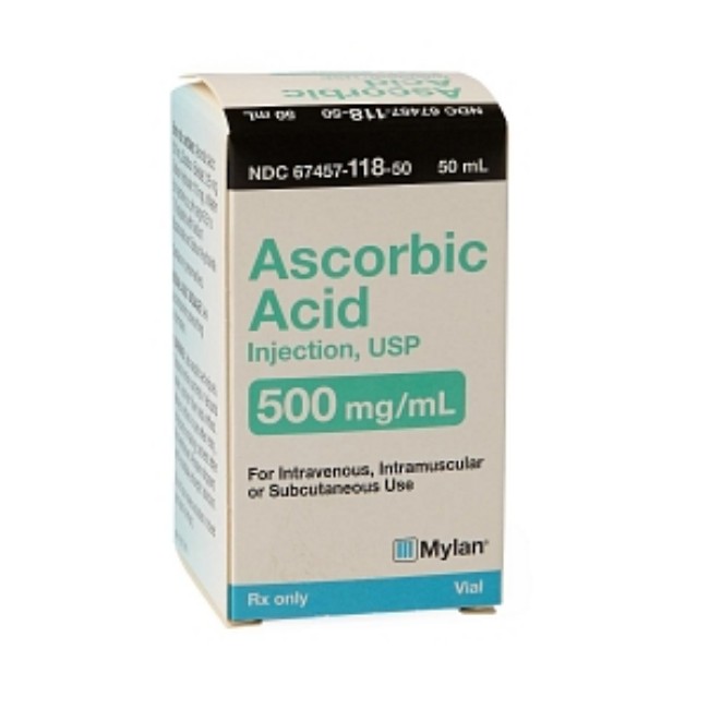 Ascorbic Acid 500 Mg Ml Vl 50 Ml