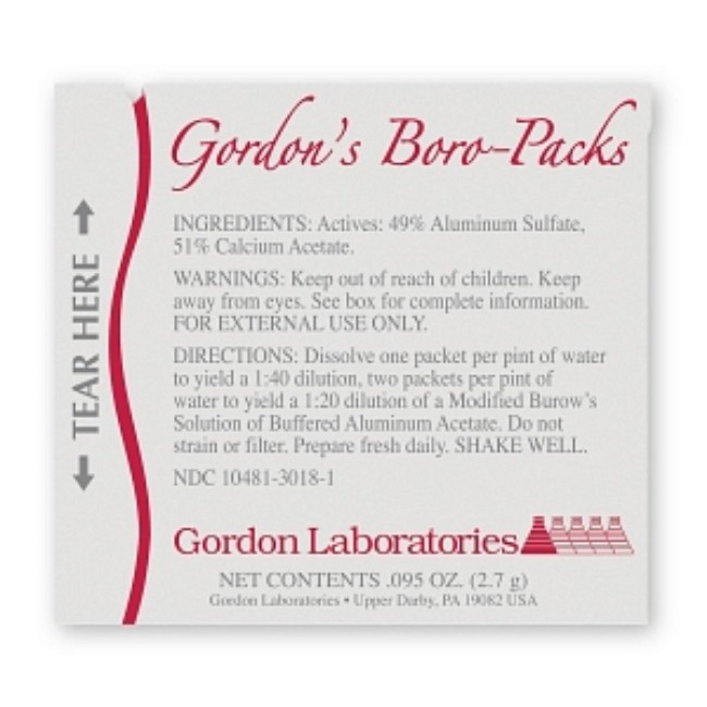 Gordons Boro Packs 100 Bx