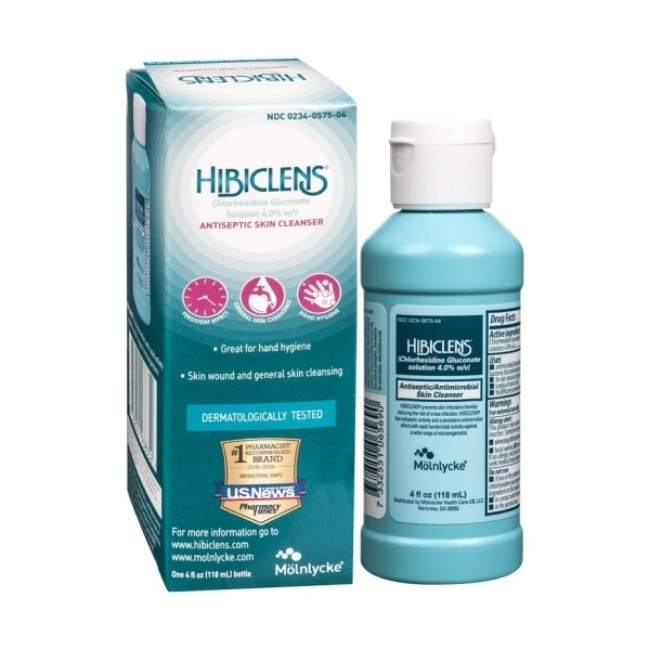 Disinfectants  Hibiclens Antiseptic Skin Cleanser   Foam   4 Oz 