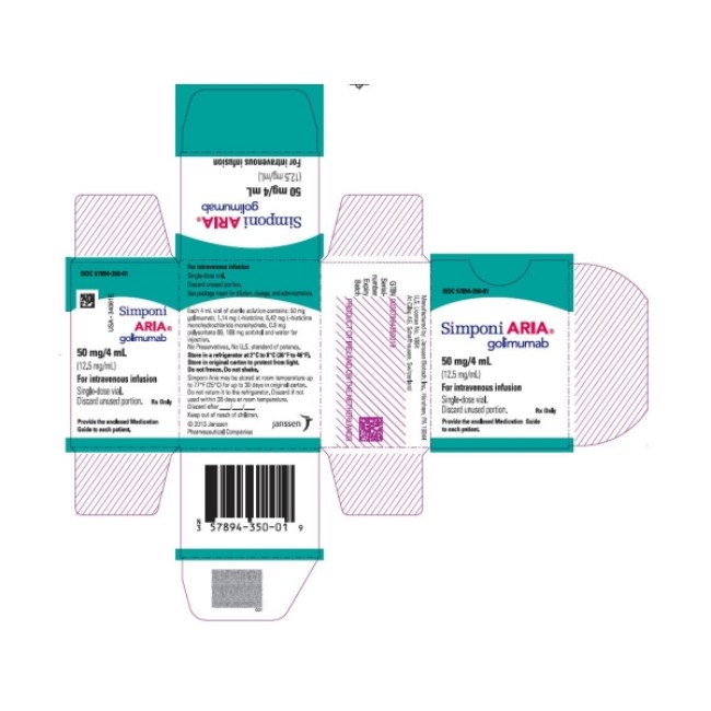 Simponi Aria 50Mg/4Ml Sdv Ea | Pipeline Medical