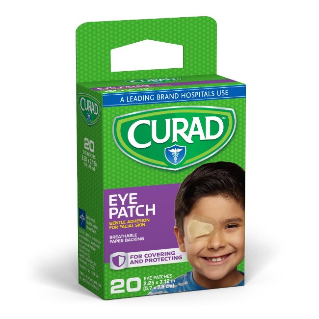Patch  Eye  Curad  Rg  2 25X3 12  Ns  20 Bx