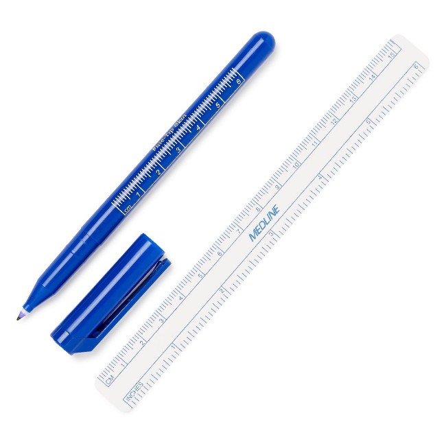 Marker  Skin  Fine Tip  W  Ruler