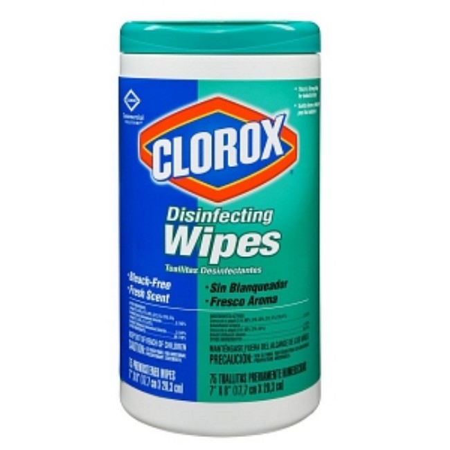 Cleaning Wipes  Clorox Disinfecting Wipes   Fresh Scent   75 Wipes