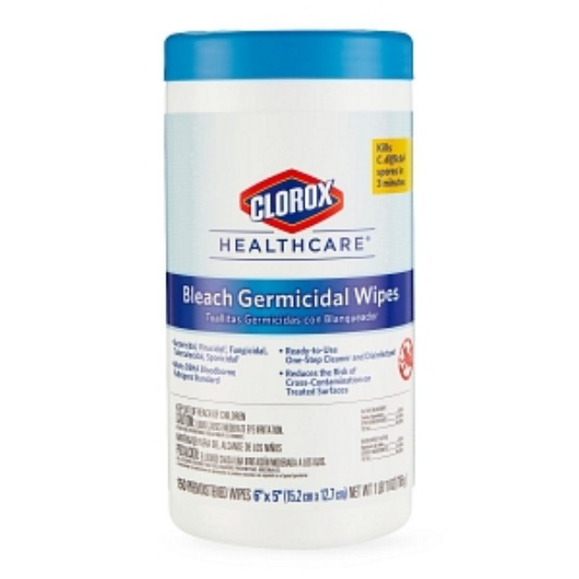 Wipe   Bleach   Clorox   6X5   6X150ct