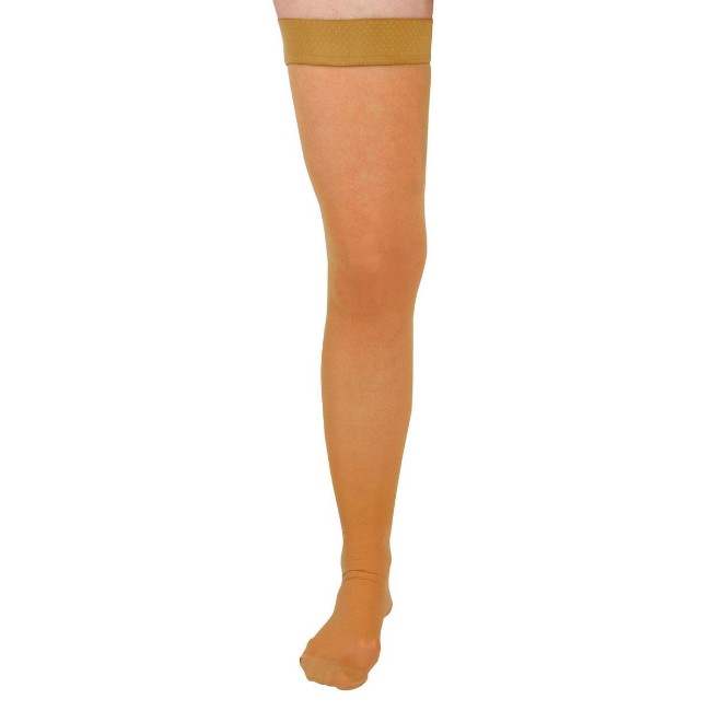 Hosiery  Compr  Thigh  20 30  Size D  Tan