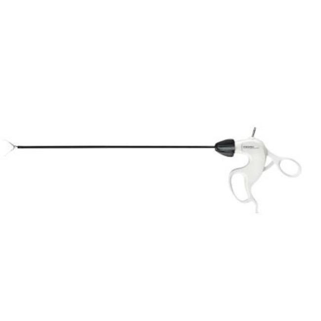 Dissector Endoscopic Dia5mm 360Deg Curved Tip Ratchet Handle Insulated Shaft With Monopolar Cautery