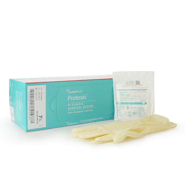 Gloves  Protexis Pi Classic Synthetic Polyisoprene Surgical Gloves   Powder Free   Size 7 5