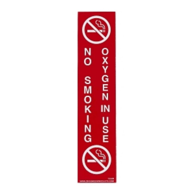 Sign   Oxygen In Use No Smoking   9X2   Mag